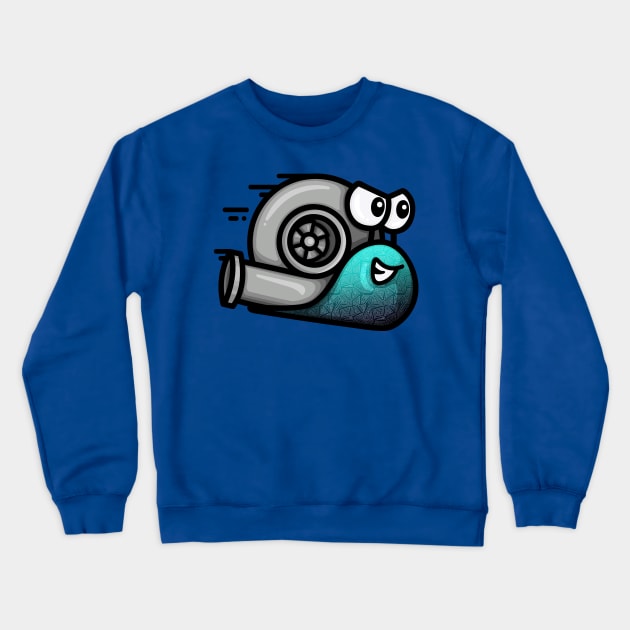 Turbo Snail - Shattered Crewneck Sweatshirt by hoddynoddy